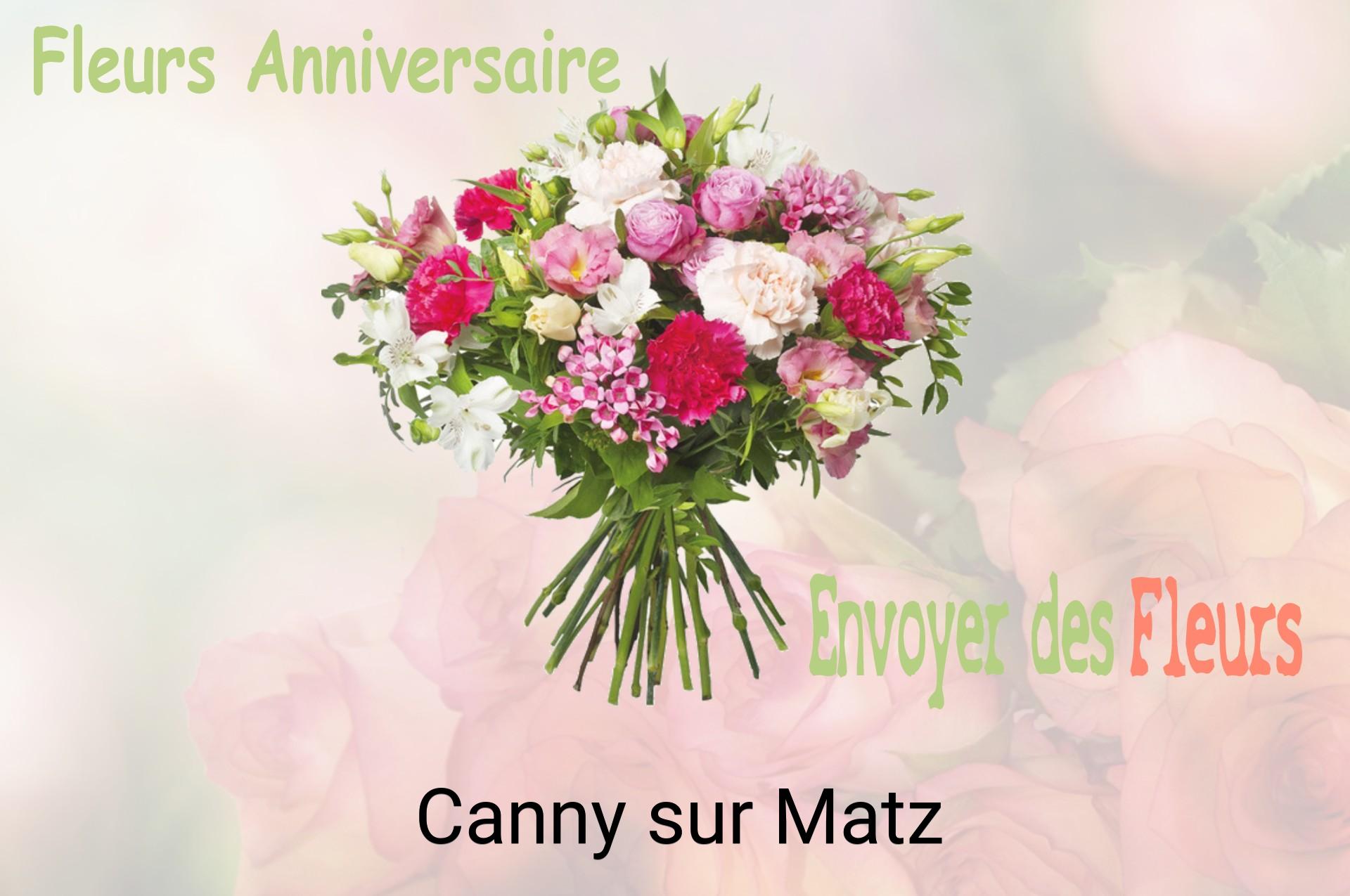 Bouquet de fleurs d’anniversaire livré à Canny-sur-Matz